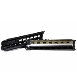 BRAVO COMPANY BCMGUNFIGHTER POLYMER KEYMOD RAIL PKMR, MID LENGTH, BLACK