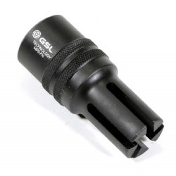 MP5 3-LUG QUICK DETACH FLASH HIDER NEW, BLACK