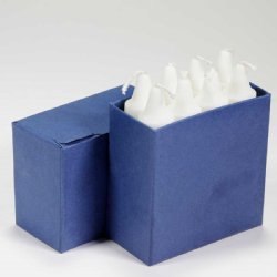 SWISS BUNKER CANDLES, ORIGINAL 8-COUNT BOX