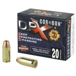 CORBON SELF DEFENSE .45ACP 160GR DPX, 20RD BOX