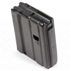 D&H AR15 4RD 450 BUSHMASTER MAGAZINE, TEFLON FINISH, BLACK