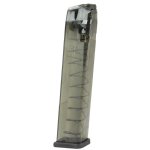 ETS GLOCK 9MM 27RD CARBON SMOKE MAGAZINE, MODEL 17 19 26 34