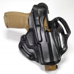 DESANTIS GUNHIDE THUMB BREAK SCABBARD BELT HOLSTER, SIG P320/250 CARRY/COMPACT