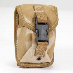 BRITISH AP GRENADE POUCH, DESERT CAMO