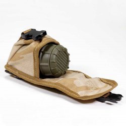 BRITISH AP GRENADE POUCH, DESERT CAMO