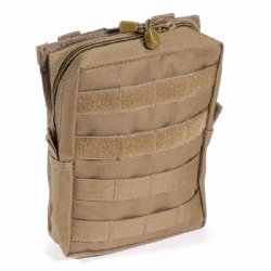 GERMAN MADE MOLLE 43-PIECE FIRST AID KIT, COYOTE TAN