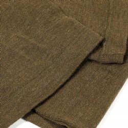 CZECH OD GREEN WOOL TUBE SCARF LIKE NEW