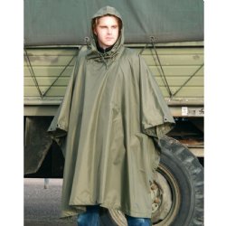 MIL-TEC OD RIPSTOP WET WEATHER PONCHO
