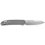 CRKT BONA FIDE 3.59" FOLDING KNIFE W/ LINER LOCK, SILVER