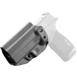 MISSION FIRST TACTICAL HYBRID HOLSTER, IWB, AMBI, FITS SIG P365 X-MACRO, BLACK