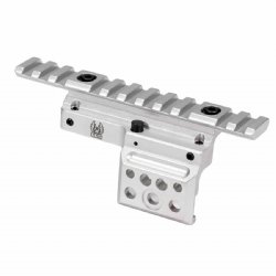 GG&G RUGER MINI-14 SIDE SCOPE MOUNT, SILVER