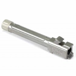 CMC TRIGGERS GLOCK DROP-IN THREADED BARREL, STAINLESS SATIN FINISH, FOR GLOCK 19 GEN 3 AND 4