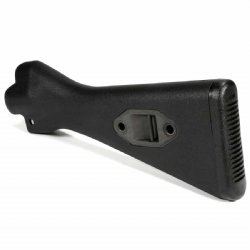 HK SP5 MP5 FIXED BLACK BUTTSTOCK NEW, GERMAN