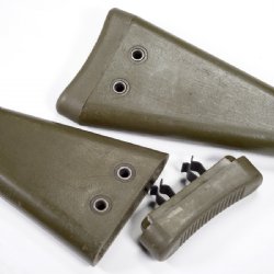 G3 GERMAN OD GREEN SURPLUS BUTTSTOCK & BUTTPAD