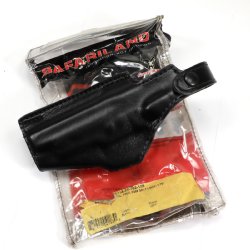 SAFARILAND LEATHER BELT HOLSTER, 1.75" LOOP, SIG P220 P226, LEFT HAND, NOS