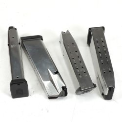 4-PACK OF LIKE NEW SPRINGFIELD HELLCAT PRO 9MM 15RD MAGS