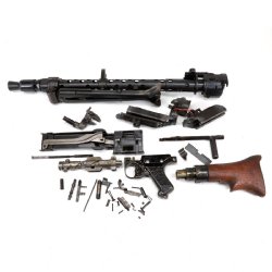 GERMAN MG34 8MM PARTS KIT WITH LIVE BARREL