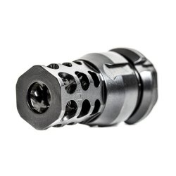 JMAC CUSTOMS 360 MUZZLE BRAKE 14-1LH FACEMOUNT, KEYMOUNT