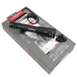 SUREFIRE M640DFT SCOUT LIGHT TURBO 18650 RECHARGEABLE, 700 LUMENS, 1913 PICATINNY & MLOK MOUNT, BLACK