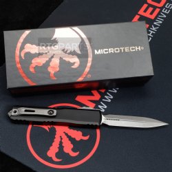 MICROTECH ULTRATECH GEN III ZERO BLADE PLAY OTF AUTOMATIC KNIFE, 3.5" M390 D/E DAGGER, APOCALYPTIC, 1122-10AP