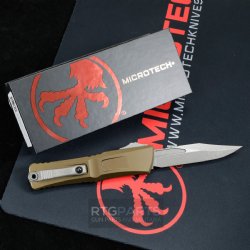 MICROTECH COMBAT TROODON GEN III BOWIE OTF AUTOMATIC KNIFE, OD GREEN, 4 INCH, APOCALYPTIC, 1146-10APOD