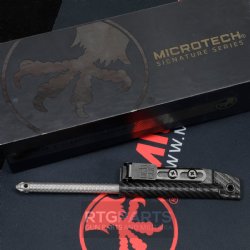 MICROTECH TAC-P TACTICAL SPIKE PENETRATOR, KUBATON TOOL, APOCALYPTIC W/ SHEATH, 7.75", 122-10AP