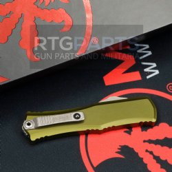 MICROTECH HERA II MINI D/E OTF, AUTOMATIC KNIFE, OD GREEN, 3 INCH, APOCALYPTIC, 1702M-10APOD