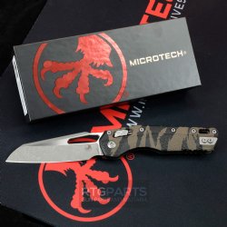 MICROTECH STANDARD ISSUE MSI, S/E, RAM-LOK, TIGER CAMO POLYMER, 3.9 INCH, APOCALYPTIC, 210T-10APPMTRC