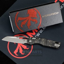 MICROTECH STANDARD ISSUE MSI, S/E, RAM-LOK, TIGER STRIPE CAMO POLYMER, 3.9 INCH, APOCALYPTIC, 210T-10APPMTSC