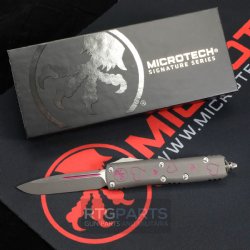 MICROTECH UTX-85 S/E OTF AUTOMATIC KNIFE, VALENTINE'S THEMED, 3.125 INCH, 231-1VDS