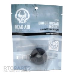 DEAD AIR HUB DIRECT THREAD MOUNT 11/16x24, BLACK