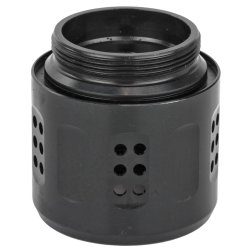 DEAD AIR ARMAMENT, SANDMAN ENHANCED MUZZLE BRAKE, BLACK FINISH, INCLUDES FRONT CAP TOOL