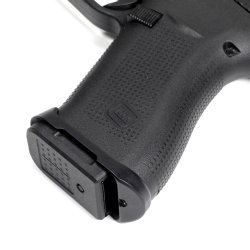 SHIELD ARMS MAGWELL FOR GLOCK 43X/48, ALUMINUM, BLACK