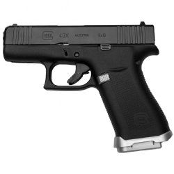 SHIELD ARMS MAGWELL FOR GLOCK 43X/48, ALUMINUM, GREY