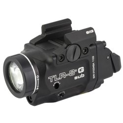 STREAMLIGHT TLR-8 SUBCOMPACT WHITE LED WITH GREEN LASER, FITS SIG P365/XL