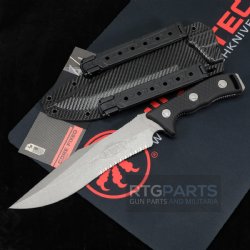 MICROTECH ARBITER FIXED BLADE KNIFE 8.75 INCH, SERRATED, APOCALYPTIC, 104-11AP