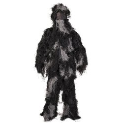 NIGHT CAMO FR 4-PIECE GHILLIE SUIT, SIZE M/L