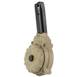 SIG P320 P250 9MM 50RD DRUM MAGAZINE, FDE