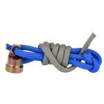 Q SLINGLEBERRY PARACORD EXTENSION WITH QD CUP, STAINLESS STEEL, BLACK