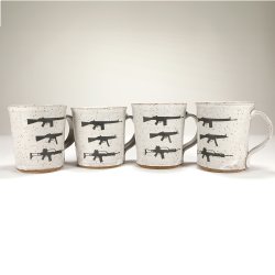 RTG RED BUFFALO HK MUG, HAND MADE IN WYOMING