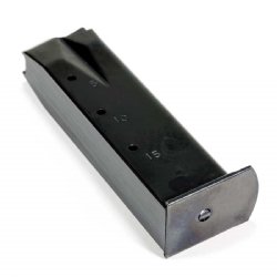 RUGER P85 9MM 15RD BLUED MAGAZINE, MEC-GAR