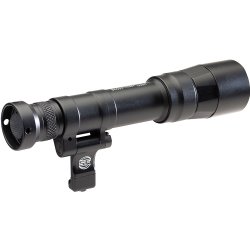 SUREFIRE M640DFT SCOUT LIGHT TURBO 18650 RECHARGEABLE, 700 LUMENS, 1913 PICATINNY & MLOK MOUNT, BLACK