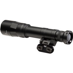 SUREFIRE M640DFT SCOUT LIGHT TURBO 18650 RECHARGEABLE, 700 LUMENS, 1913 PICATINNY & MLOK MOUNT, BLACK