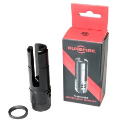 SUREFIRE WARCOMP SPORT FLASH HIDER FOR AR 7.62/.308, THREAD 5/8 X 24