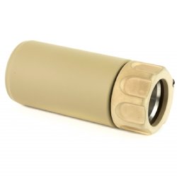 SUREFIRE WARDEN BLAST REGULATOR MULTI CALIBER 5.56 7.62 FLASH SUPPRESSOR, FDE