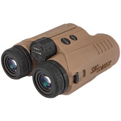 SIG SAUER KILO10K-ABS HD RANGEFINDER BINOCULAR 10X42MM FDE, CIRCLE DUPLEX MILLING GRID RETICLES, INCLUDES MULTICAM CHEST HARNESS & WINDMETER