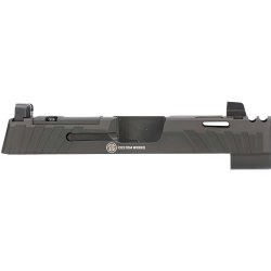 SIG P365 SPECTRE COMP SLIDE ASSEMBLY, FOR 3.1" BARREL,OPTIC READY, INTEGRATED COMPENSATOR, BLK