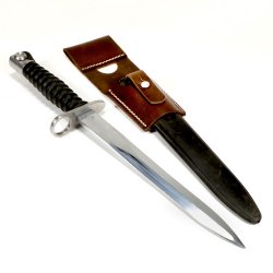 SWISS SIG PE57 BAYONET WITH FROG AND SCABBARD