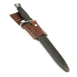 SWISS SIG PE57 BAYONET WITH FROG AND SCABBARD