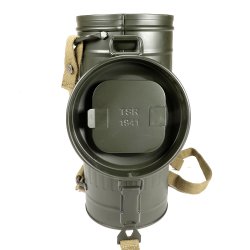 GERMAN REPRO WWII GAS MASK CANISTER